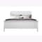 Global Furniture Usa Traditional Glam Crisp White W/ LED Charlie White King Bed Group With Led 2783 - alternate 8